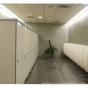 standard size hpl public toilet cubicle partition